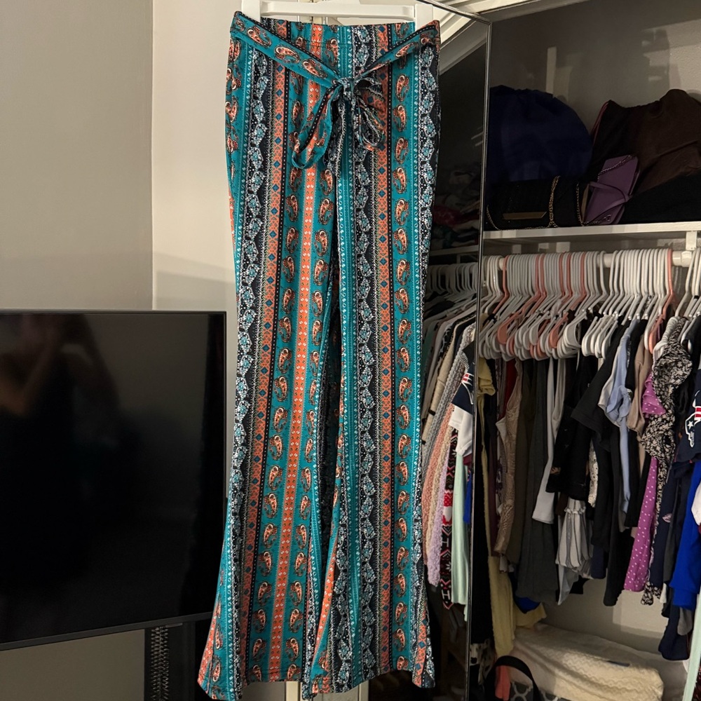 Bohemian Flowy Pants